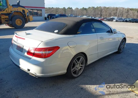 2012 Mercedes-Benz E 550 from USA, damaged, VIN WDDKK7DF0CF157853